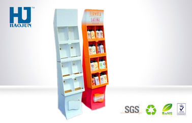 Recyable Cells Cardboard Display Stand  For Books CD Marketing and Pamplet Sales Promotion