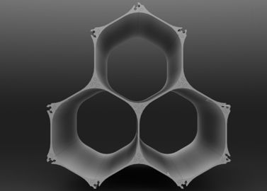Aluminum Wine Display Stands With 3 Bottle , Honeycomb Structure