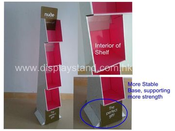 Floor Standing Shelf Display Rack Cosmetic Display Stands