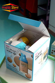 C17 Cube Corrugated Promotion Cosmetic Pakcaging Box for Shopping Malls