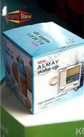 C17 Cube Corrugated Promotion Cosmetic Pakcaging Box for Shopping Malls