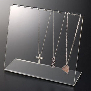 A3 A4 A5 Frosted Acrylic Jewelry Display Case Holder L Shape